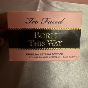 Too Faced Born This Way 
Translucent powder 
New never used